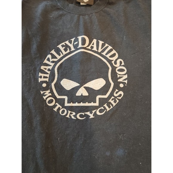 Harley-Davidson Motorcycles Museum T Shirt Mens Medium Black 100% Cotton WI - Picture 4 of 8